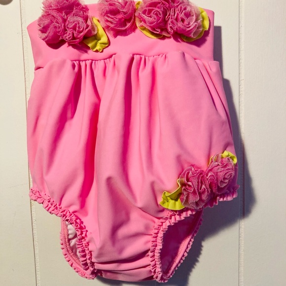 NWOT Kate Mack Roses Bubble One Piece - Picture 6 of 12